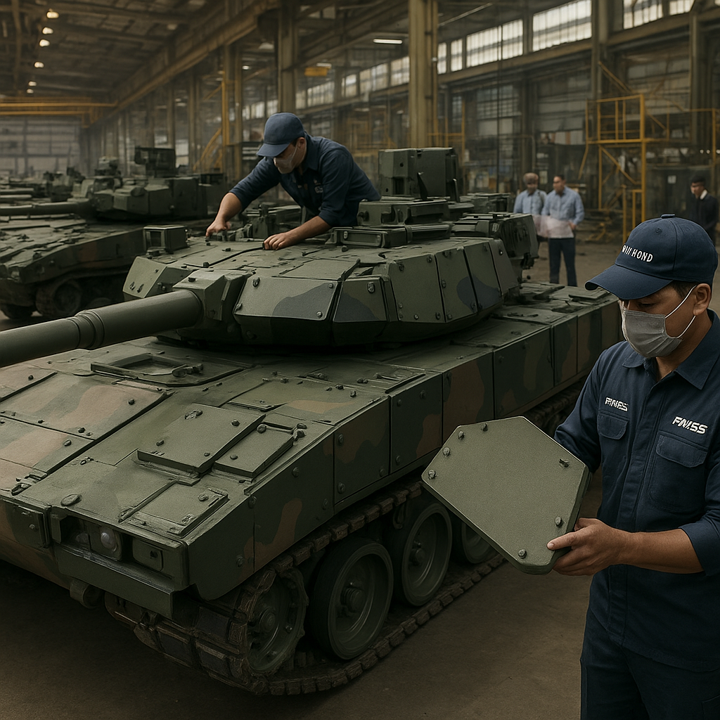 PT Pindad dan FNSS Produksi 30 Unit Tank Harimau XP dengan Armor Komposit Baru