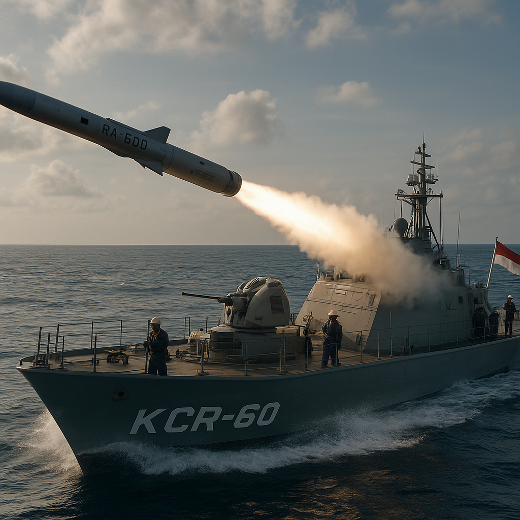 PT Pindad Sukses Uji Coba Rudal Anti-Kapal Bertenaga Ramjet untuk Kapal Cepat Rudal