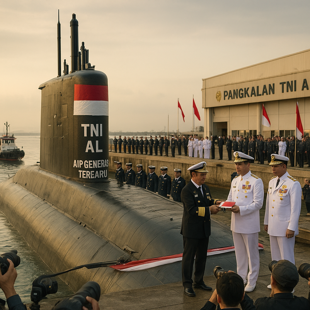 Kapal Selam Changgo-2 Berbasis AIP Resmi Masuk Dinas TNI AL, Perkuat Armada Bawah Air