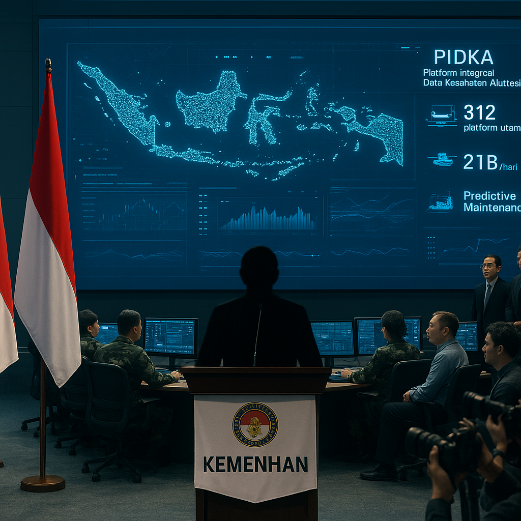 Kemenhan Luncurkan Platform Digital untuk Monitoring Kesehatan dan Kesiapan Alutsista Secara Real-Time