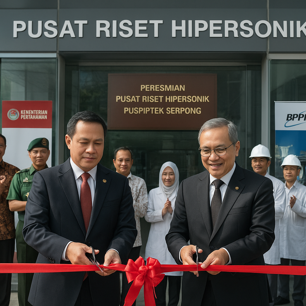 Kemenhan dan BPPT Resmikan Pusat Riset Hypersonic untuk Kemandirian Rudal Strategis