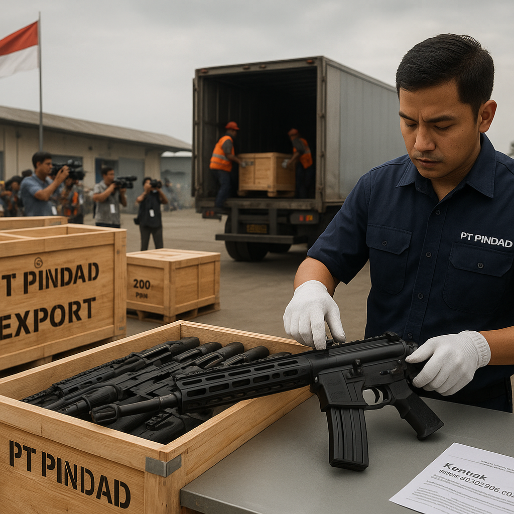 Data Intelijen Pasar: PT Pindad Ekspor 200 Unit Senapan Assault SS3 ke Negara Afrika