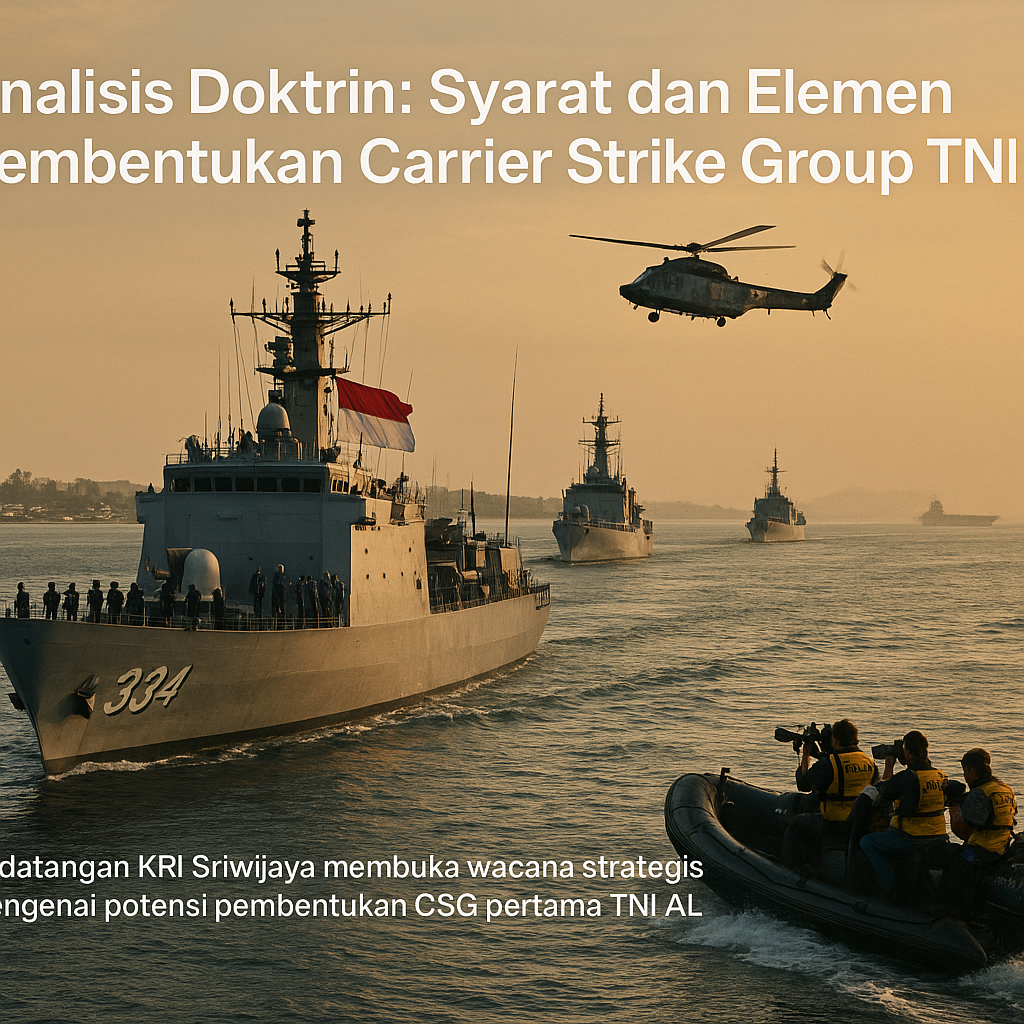 Analisis Doktrin: Syarat dan Elemen Pembentukan Carrier Strike Group TNI AL