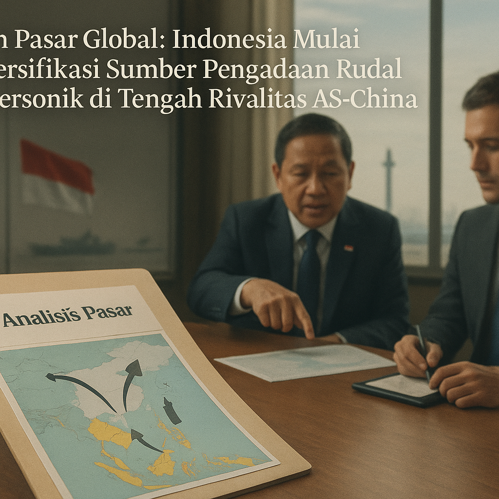 Tren Pasar Global: Indonesia Mulai Diversifikasi Sumber Pengadaan Rudal Hipersonik di Tengah Rivalitas AS-China