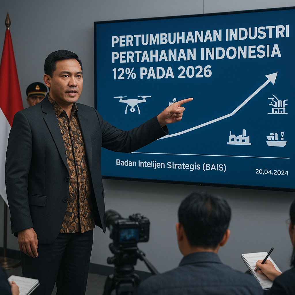 Data Intelijen: Pangsa Pasar Industri Pertahanan Indonesia Tumbuh 12% pada 2026