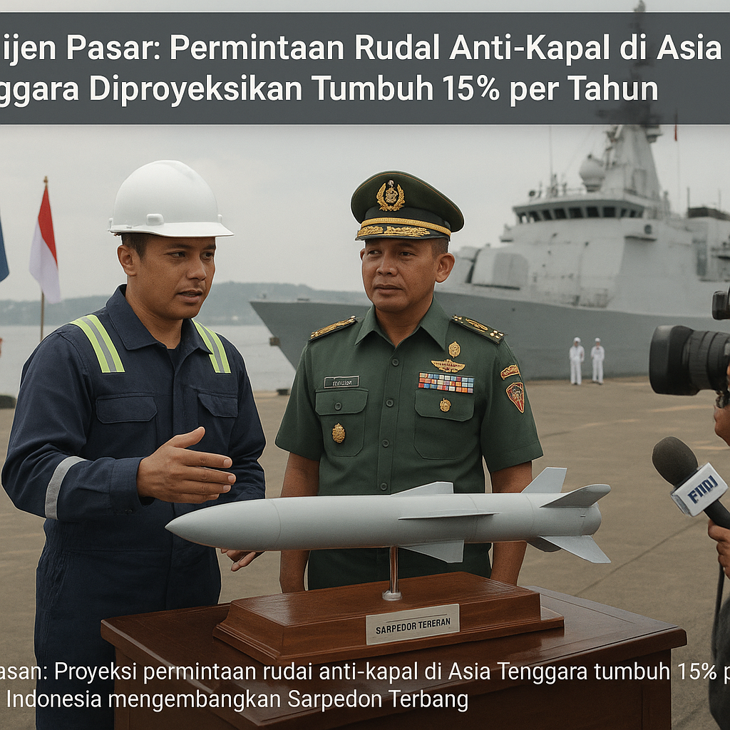 Intelijen Pasar: Permintaan Rudal Anti-Kapal di Asia Tenggara Diproyeksikan Tumbuh 15% per Tahun