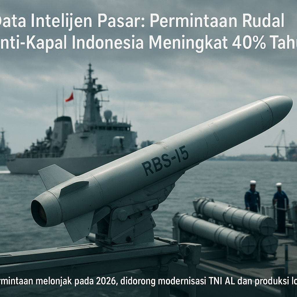 Data Intelijen Pasar: Permintaan Rudal Anti-Kapal Indonesia Meningkat 40% Tahun Ini