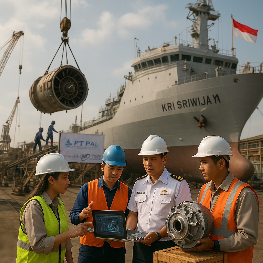 KRI Sriwijaya Sebagai Platform Integrasi Teknologi dan Simpul Industri Maritim Nasional