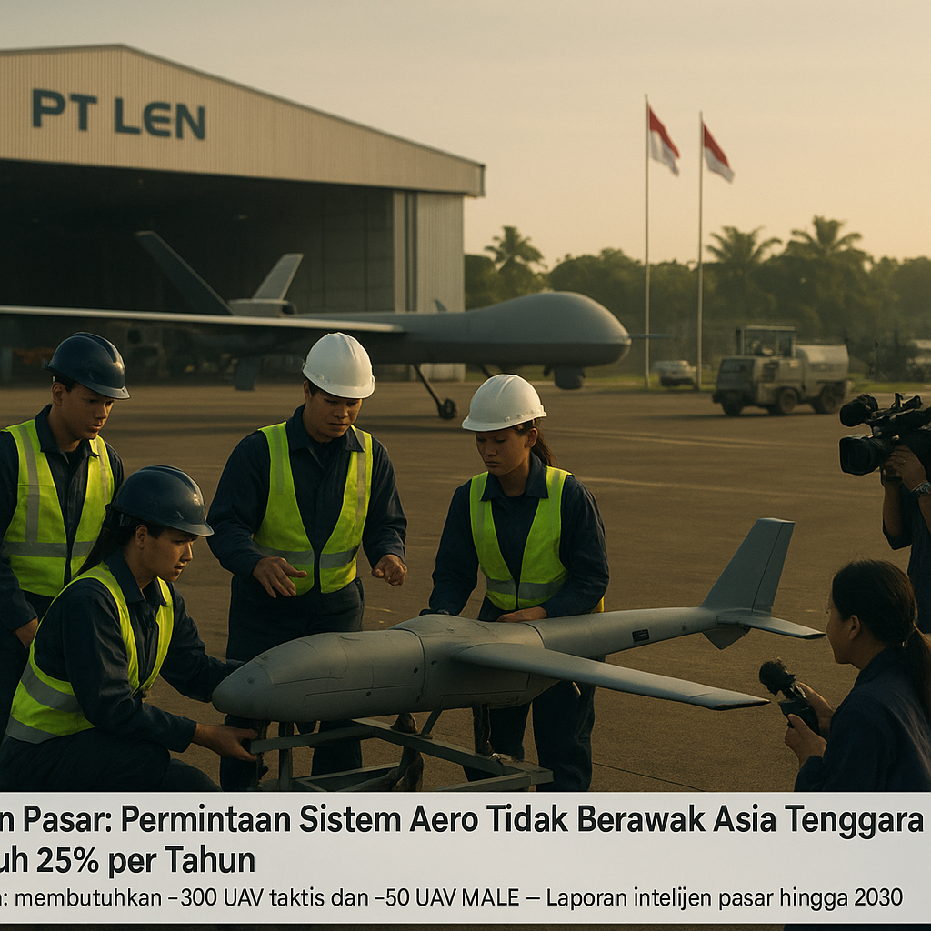 Intelijen Pasar: Permintaan Sistem Aero Tidak Berawak Asia Tenggara Tumbuh 25% per Tahun