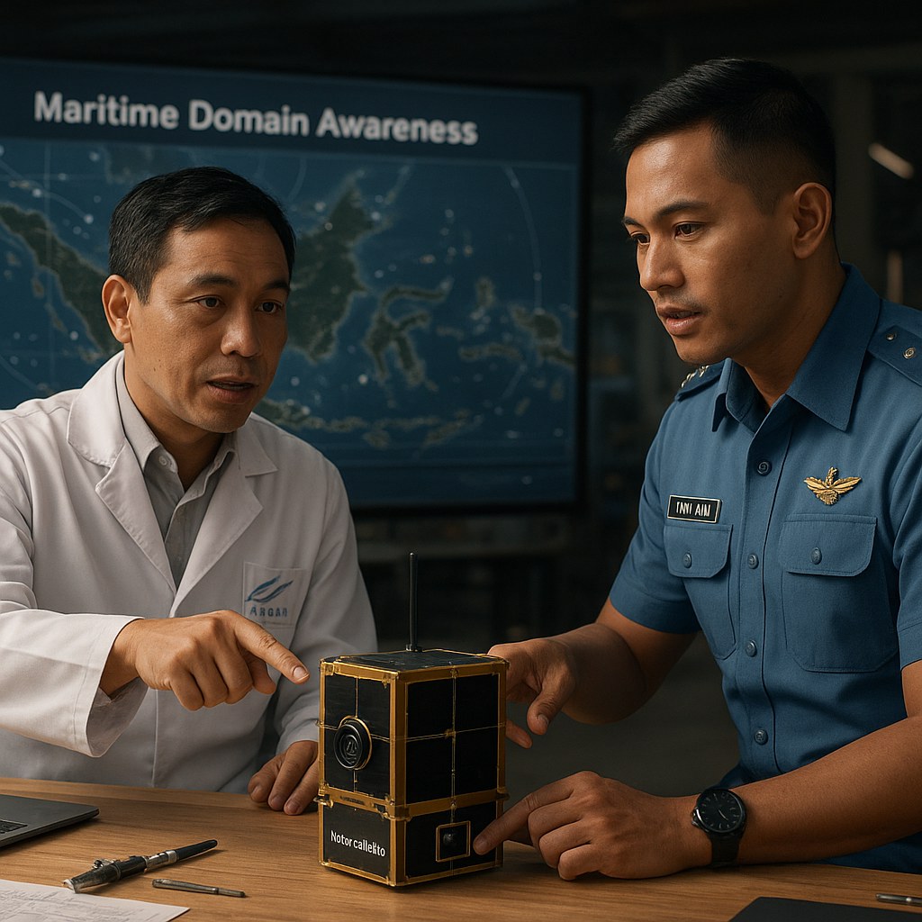 Lapan dan TNI AU Kembangkan Satelit Pengintai Nano untuk Maritime Domain Awareness