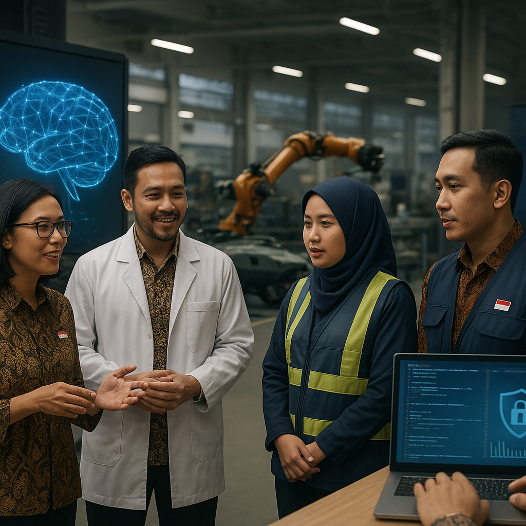 Indonesia Fokus pada 4 Teknologi Strategis: AI, Keamanan Siber, Manufaktur Pertahanan, dan Teknologi Pascakuantum