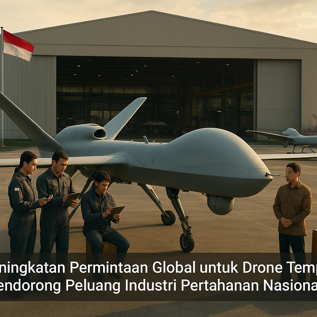 Peningkatan Permintaan Global untuk Drone Tempur Mendorong Peluang Industri Pertahanan Nasional