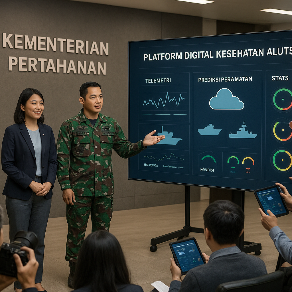 Kemhan Luncurkan Platform Digital untuk Monitoring Kesehatan dan Kesiapan Alutsista