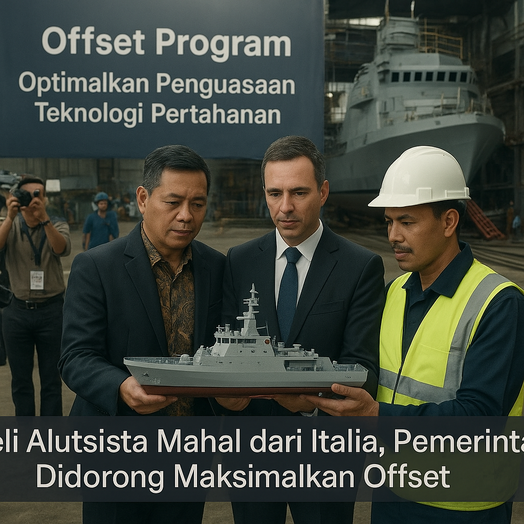Beli Alutsista Mahal dari Italia, Pemerintah Indonesia Didorong Maksimalkan Offset