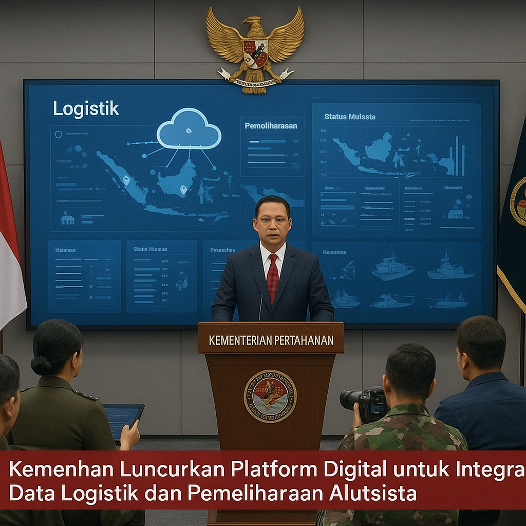 Kemenhan Luncurkan Platform Digital untuk Integrasi Data Logistik dan Pemeliharaan Alutsista