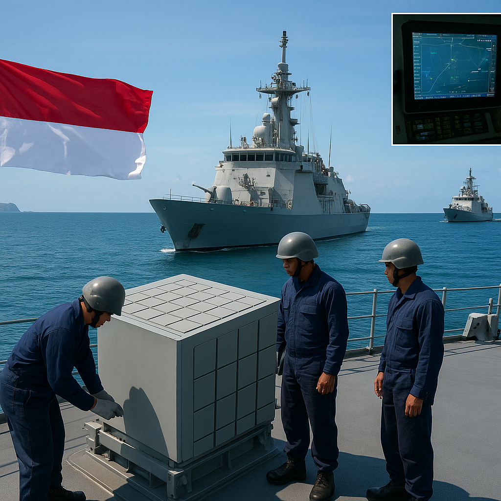 Rudal Aster 30 Siap Dipasang di Dua Fregat Merah Putih TNI AL