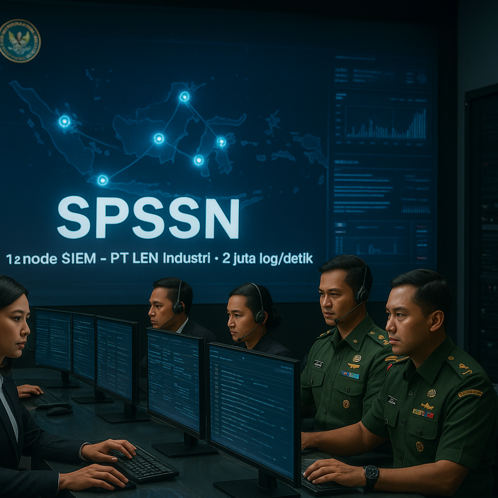Sistem Pertahanan Siber Nasional Resmi Beroperasi Penuh, Gandeng BSSN dan TNI