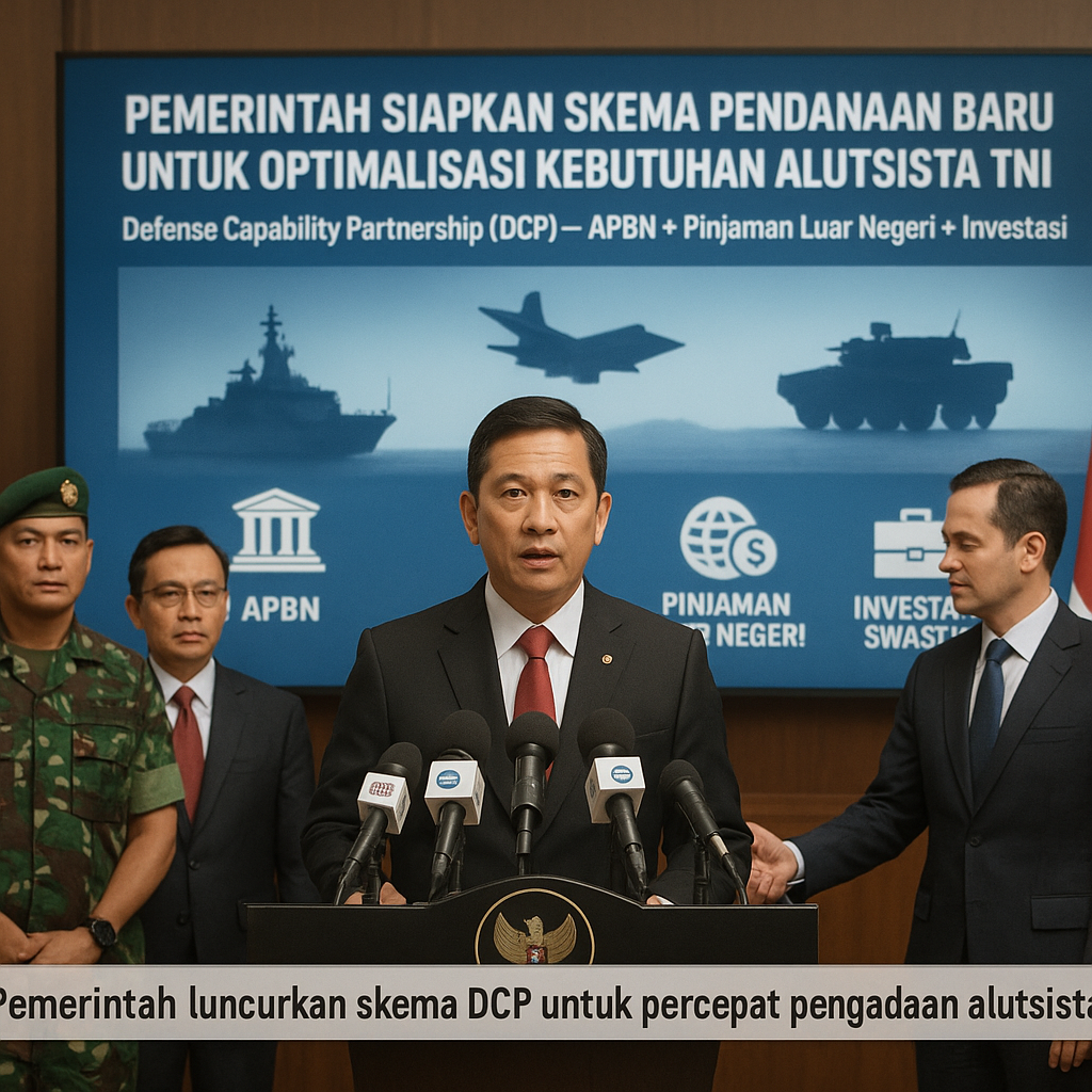 Pemerintah Siapkan Skema Pendanaan Baru untuk Optimalisasi Kebutuhan Alutsista TNI