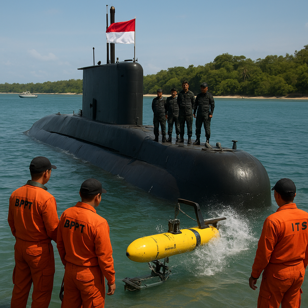 TNI AL Operasikan Kapal Selam Mini Kelas Nagapasa dengan Drone Bawah Air untuk Patroli Perairan Dangkal