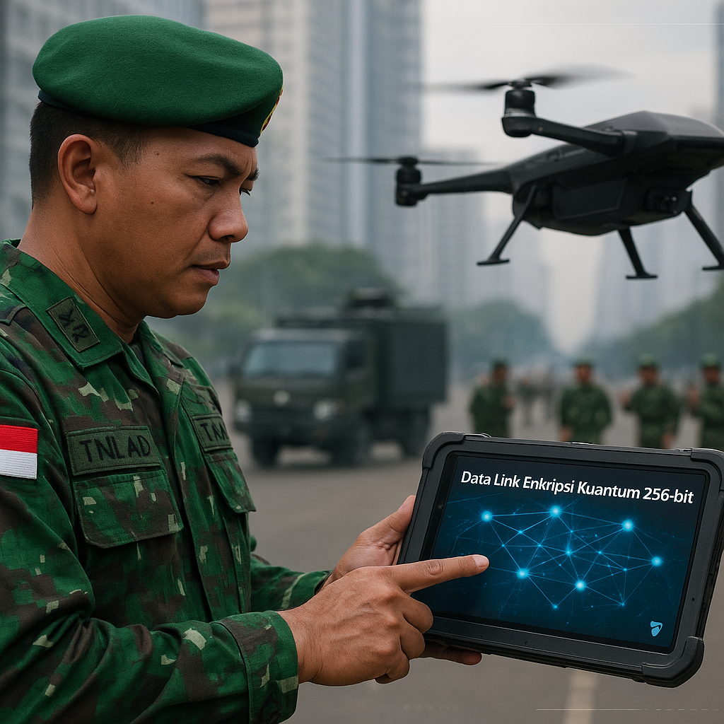 TNI AD Integrasikan Sistem Drone Tempur dengan Jaringan Komando Brigade Infanteri untuk Mendukung Operasi Militer Perkotaan