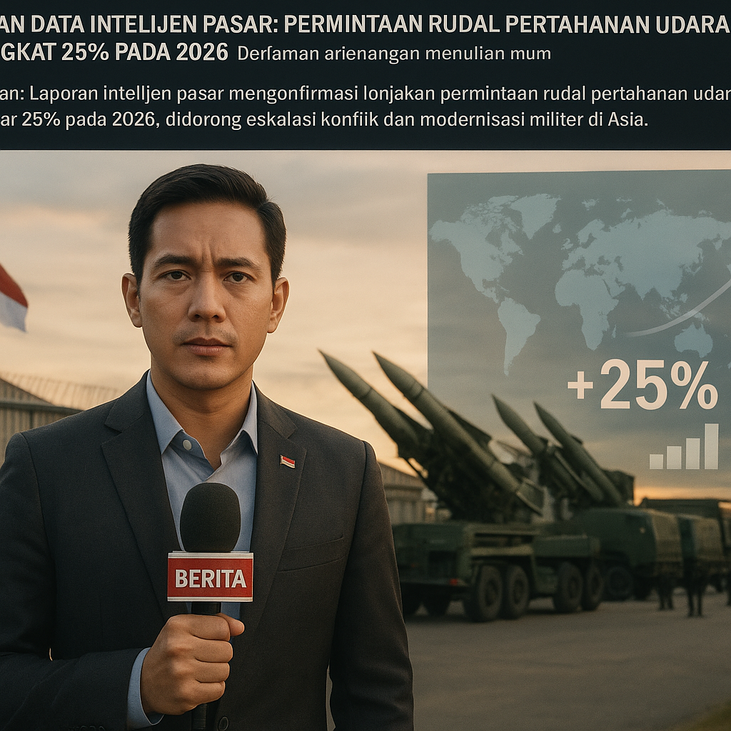 Laporan Data Intelijen Pasar: Permintaan Rudal Pertahanan Udara Global Meningkat 25% pada 2026