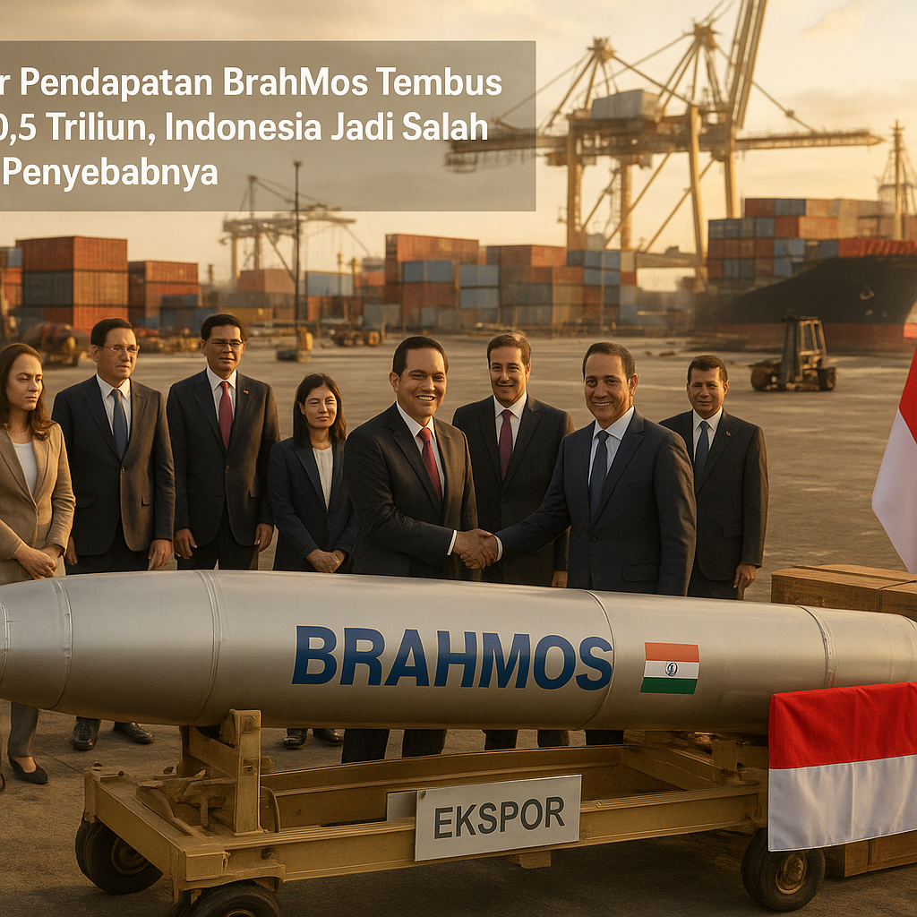 Rekor Pendapatan BrahMos Tembus Rp10,5 Triliun, Indonesia Jadi Salah Satu Penyebabnya