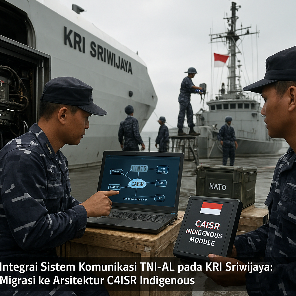 Integrasi Sistem Komunikasi TNI-AL pada KRI Sriwijaya: Migrasi dari NATO Standard ke Indigenous C4ISR Architecture