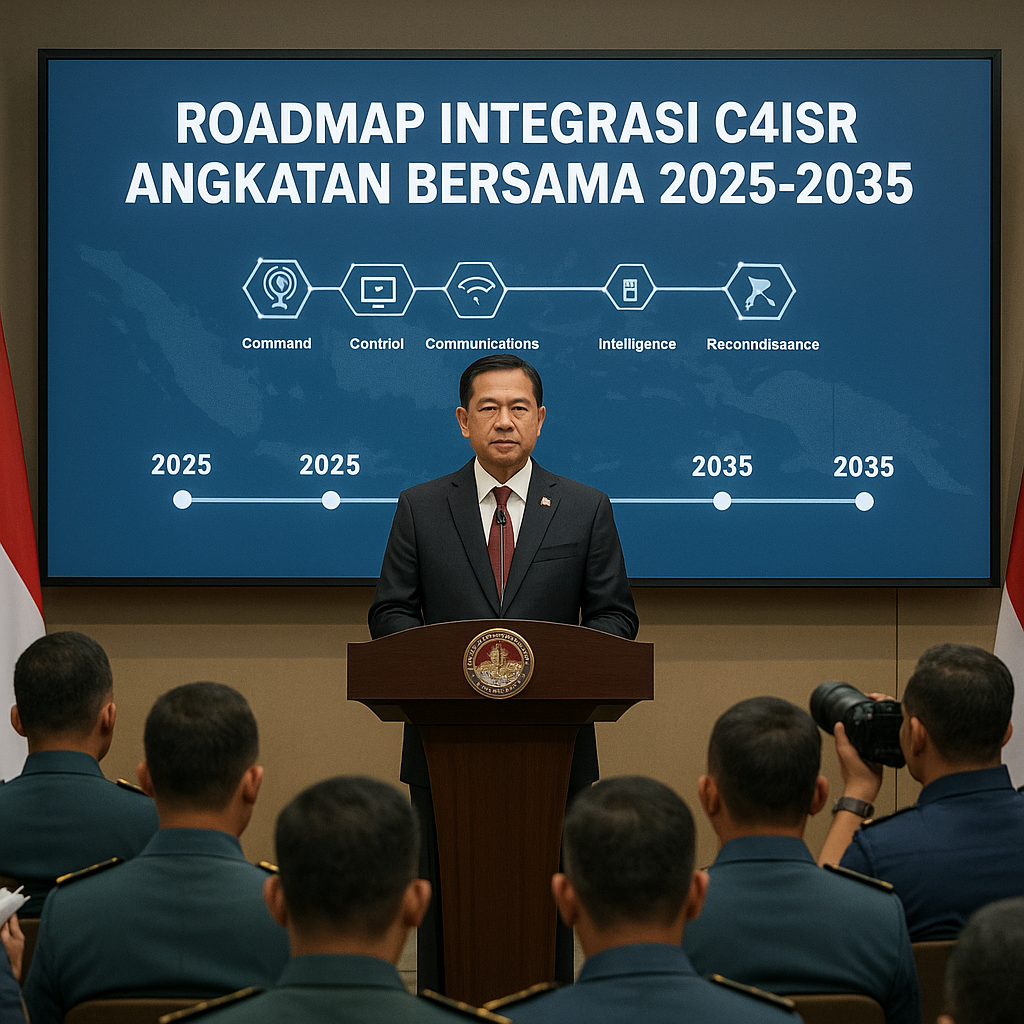 Kemenhan Luncurkan Roadmap Integrasi C4ISR Angkatan Bersama 2025-2035