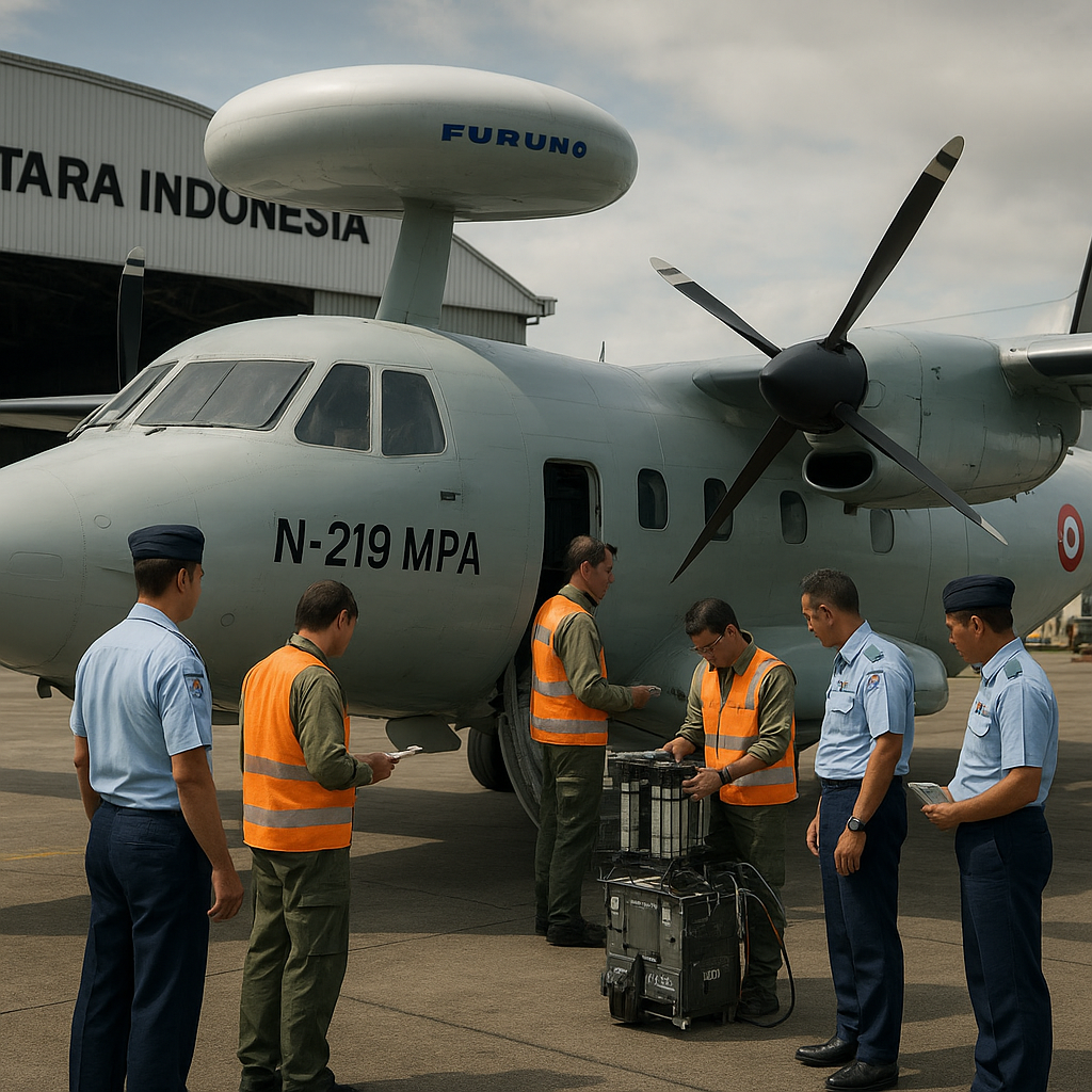 TNI AU Mulai Evaluasi Pesawat Intai Maritim Buatan Lokal 'N-219 MPA'