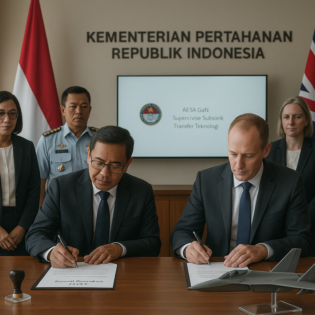 Kemenhan Teken Kontrak Pembelian 12 Unit Pesawat Tempur Ringan IF-X dengan BAE Systems untuk Substitusi Hawk