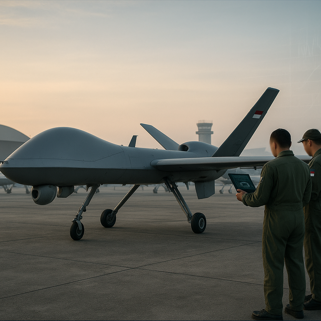 Intelijen Pasar Global: Pertumbuhan Drone Tempur Asia Tenggara Capai 18% per Tahun, Indonesia Target Tambah 60 Unit