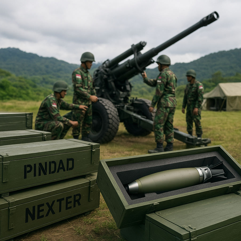 Kemenhan Optimalkan Pengadaan Munisi Pintar 155mm untuk Artileri Medan di Wilayah Operasi Papua