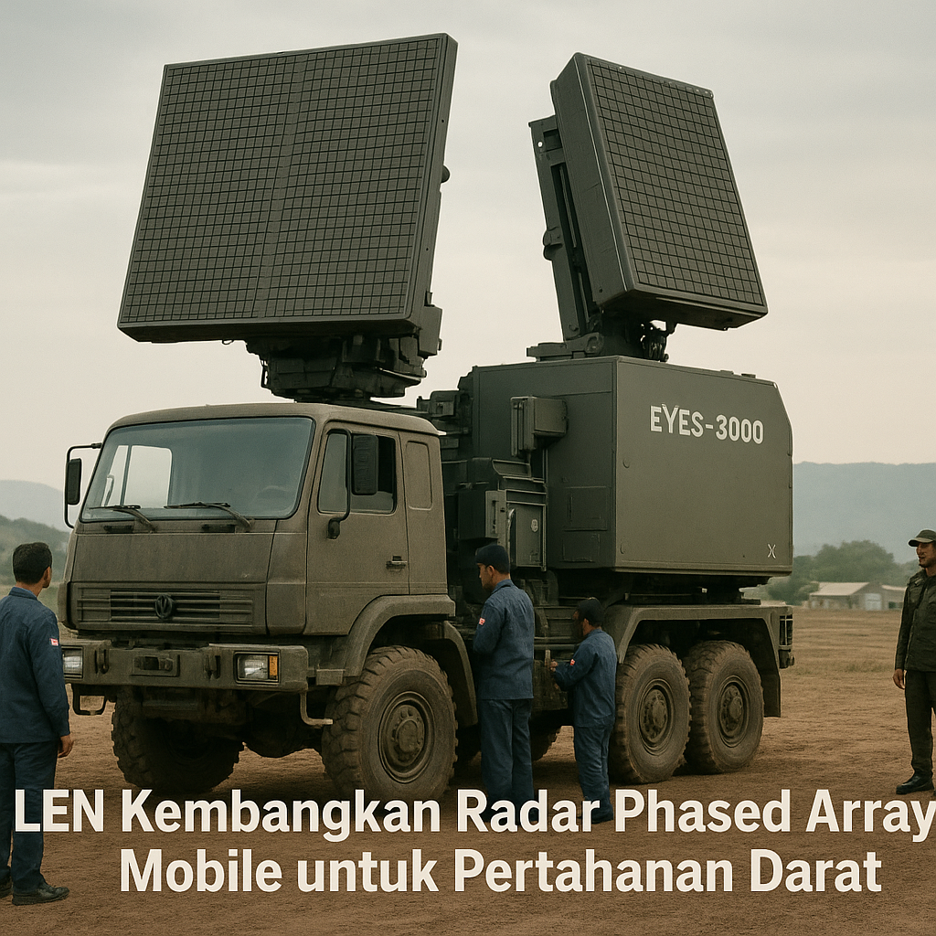 PT LEN Kembangkan Radar Phased Array Mobile untuk Pertahanan Darat