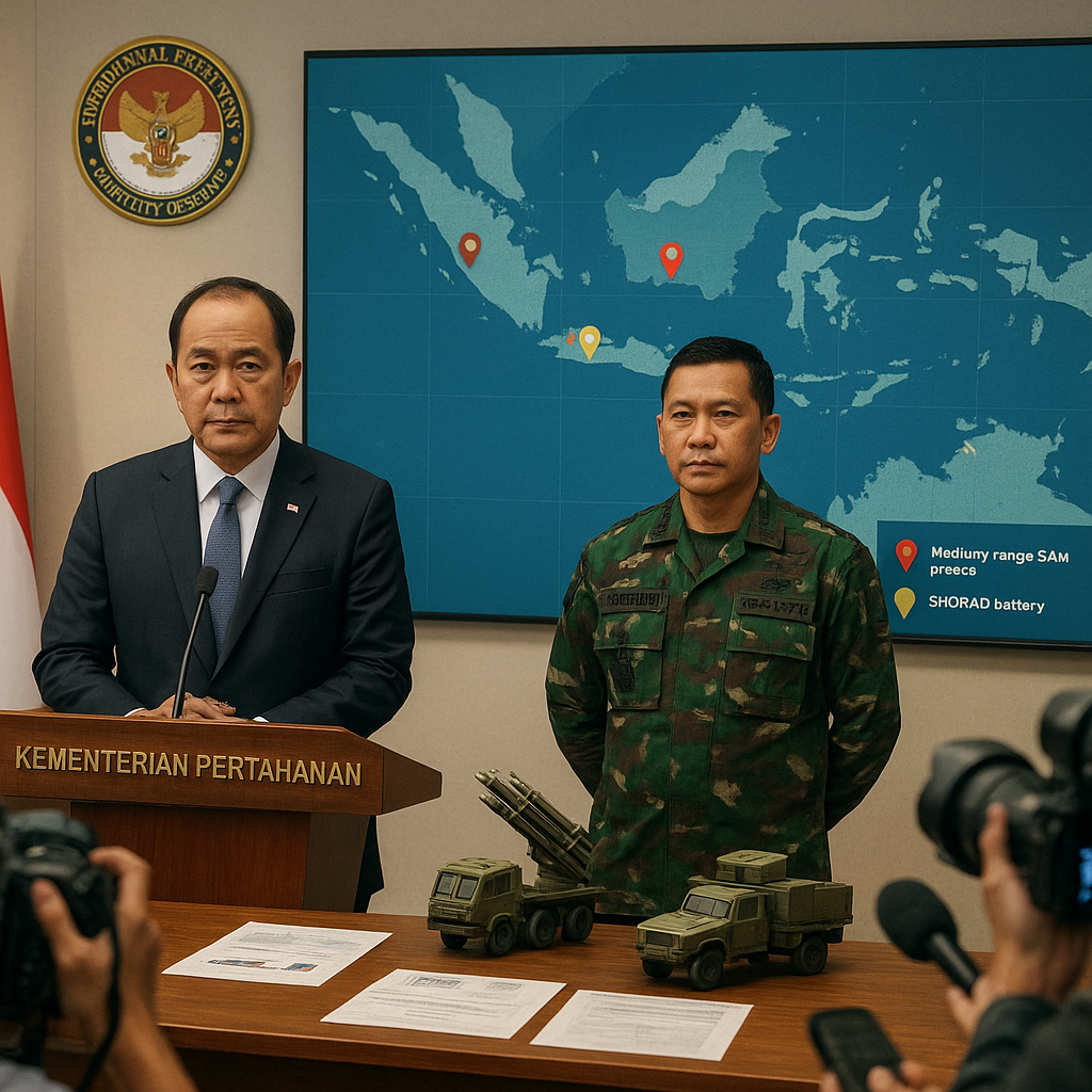 Kementerian Pertahanan Selesaikan Audit Kebutuhan Rudal dan Sistem Pertahanan Udara