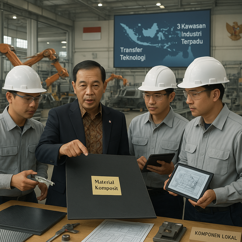 Strategi Kemandirian: Pemerintah Targetkan 85% Komponen Alutsista Diproduksi Lokal pada 2030