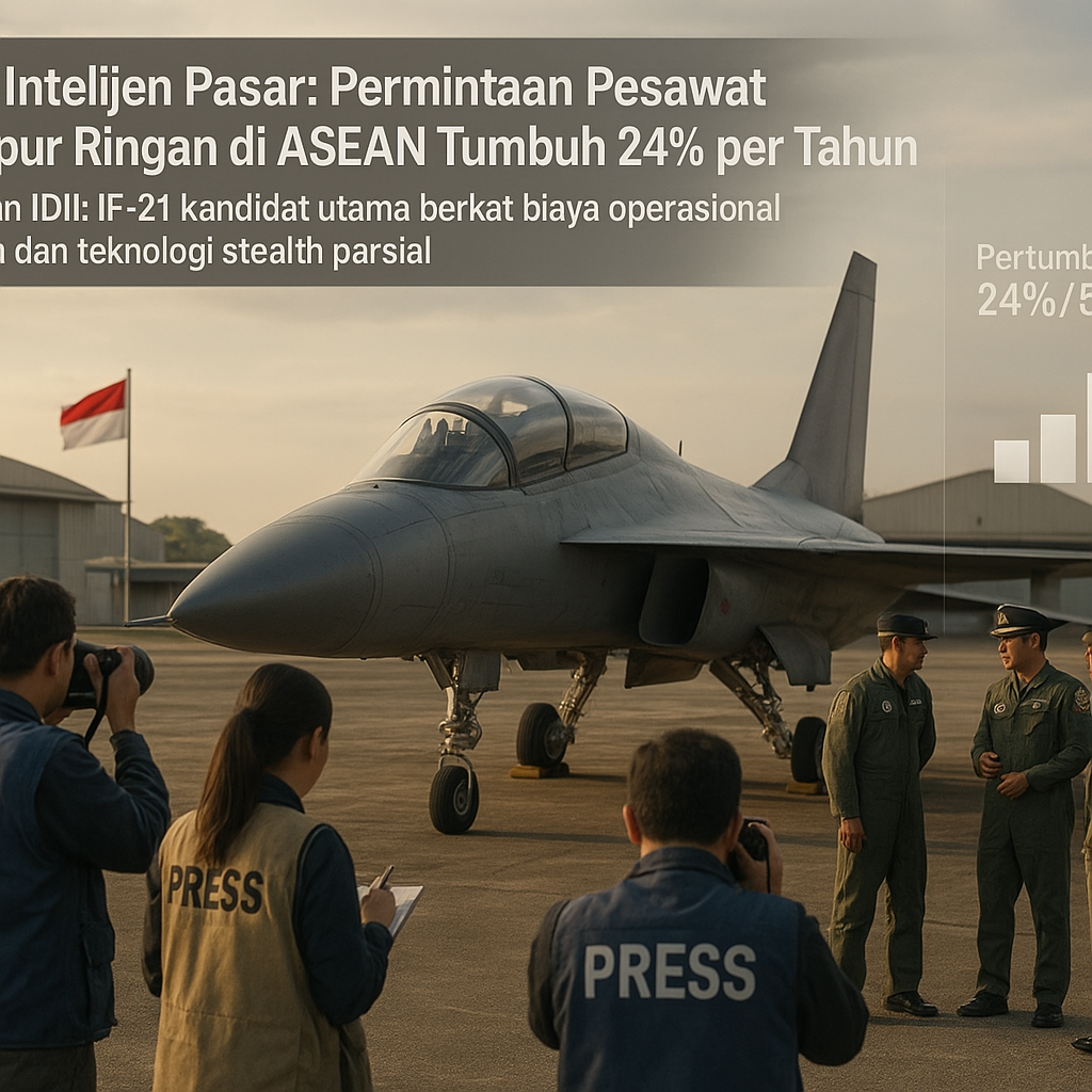 Data Intelijen Pasar: Permintaan Pesawat Tempur Ringan di ASEAN Tumbuh 24 Persen per Tahun