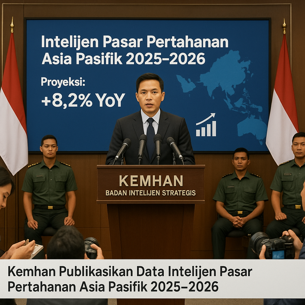 Kemhan Publikasikan Data Intelijen Pasar Pertahanan Asia Pasifik 2025–2026