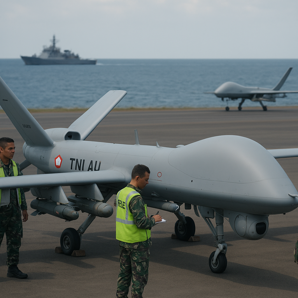TNI AU Pesan 8 Drone Tempur Anka Type-X untuk Misi Patroli Laut dan Serangan Darat dengan Muatan Penuh