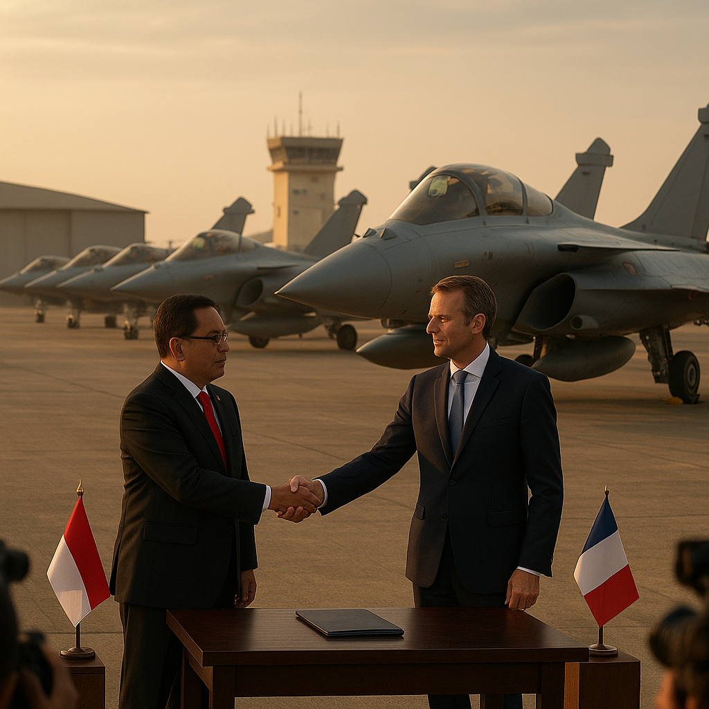 Indonesia dan Perancis Sepakati Kerja Sama Produksi 24 Pesawat Rafale F5 untuk Kebutuhan Indo-Pasifik
