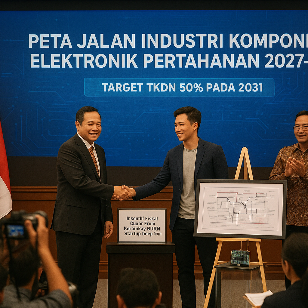 Kemenperin Luncurkan Peta Jalan Industri Komponen Elektronik Pertahanan 2027-2031