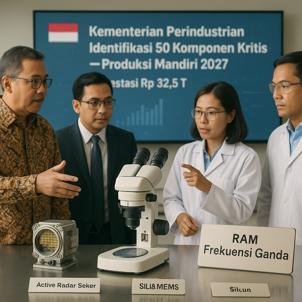 Kementerian Perindustrian Identifikasi Kebutuhan Komponen Kritis Alutsista yang Akan Diproduksi Mandiri 2027