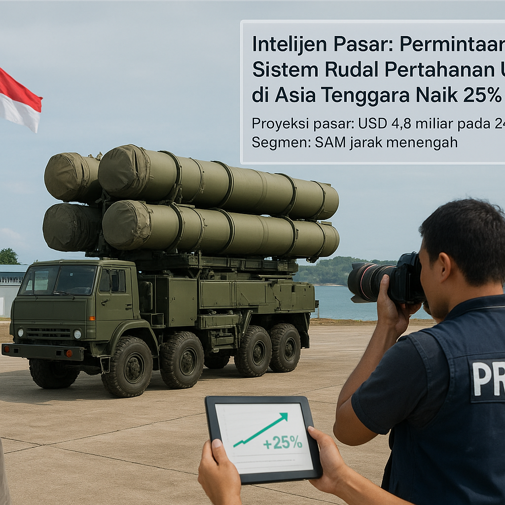 Intelijen Pasar: Permintaan Sistem Rudal Pertahanan Udara di Asia Tenggara Naik 25%