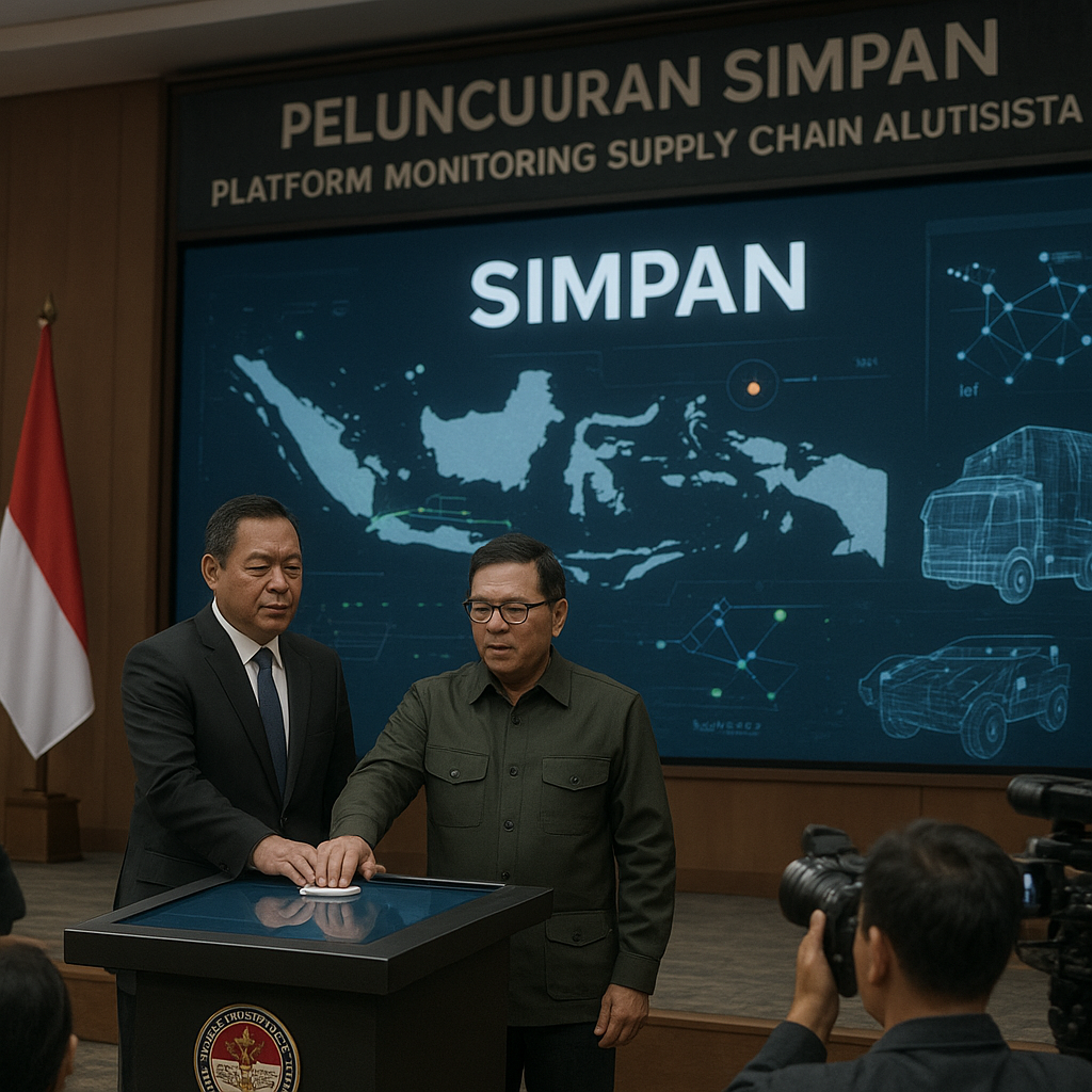Kementerian Pertahanan Luncurkan Platform Digital untuk Monitoring Supply Chain Alutsista