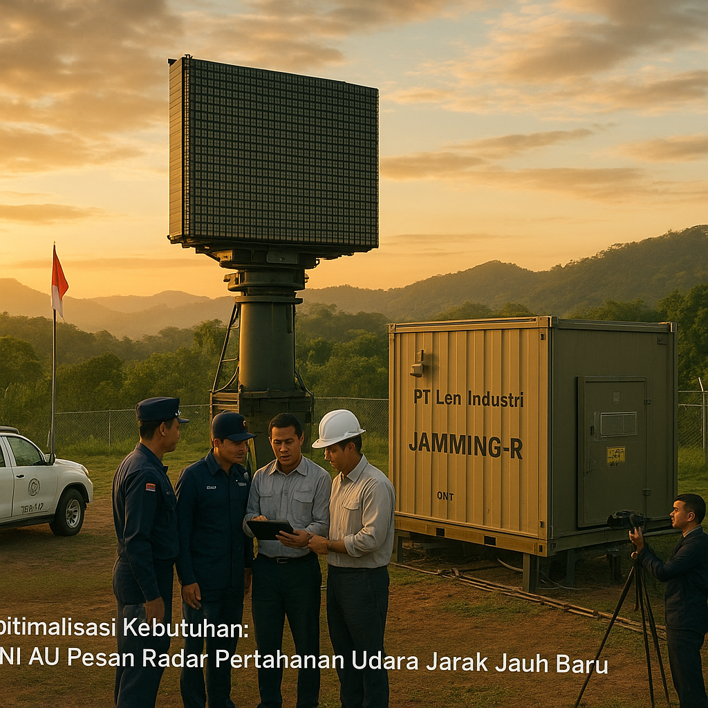 Optimalisasi Kebutuhan: TNI AU Pesan Radar Pertahanan Udara Jarak Jauh Baru