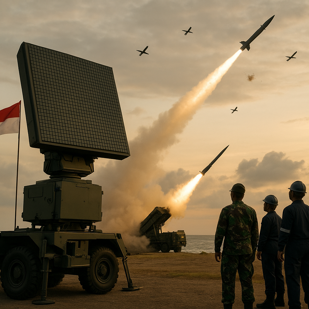 Integrasi Radar GW-AESA ke Sistem Pertahanan Udara Nasional: Uji Tembak Berhasil di Natuna