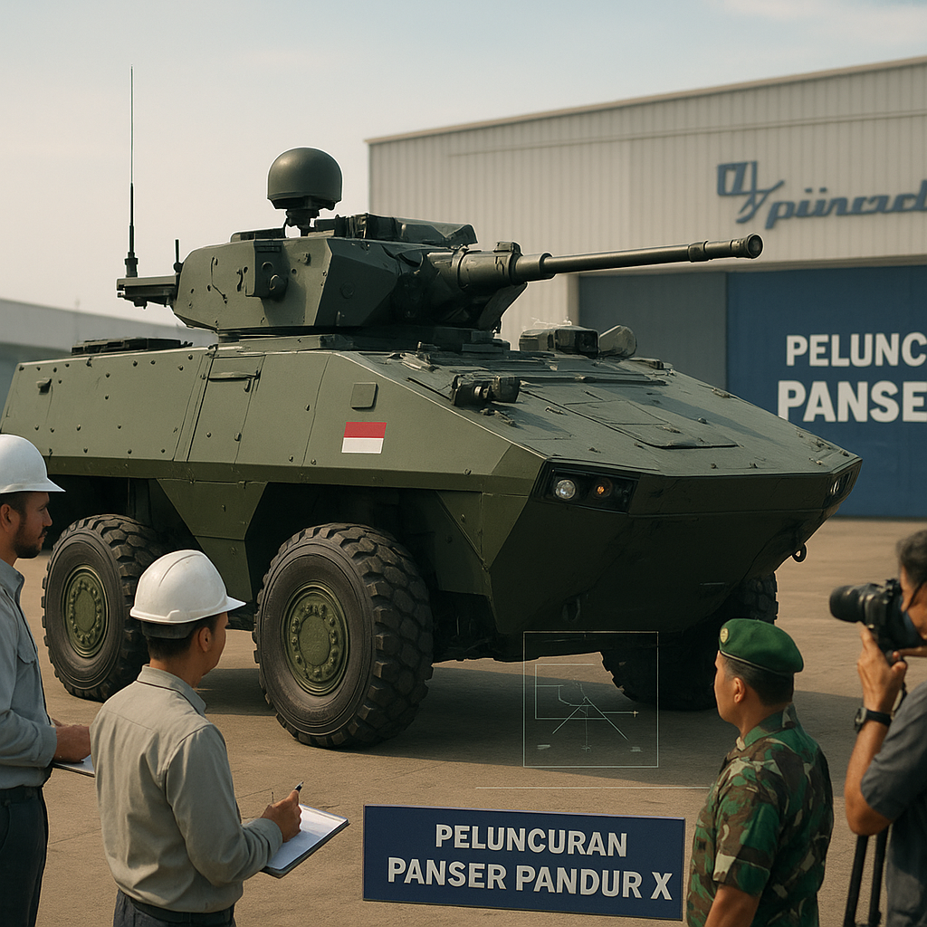 PT Pindad Luncurkan Kendaraan Tempur Generasi Baru dengan Sistem AI