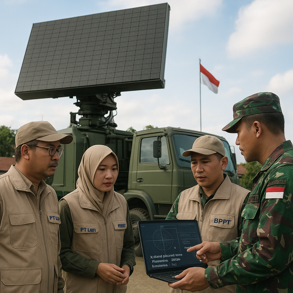 Kolaborasi PT Len dan BPPT Kembangkan Sistem Radar C-RAM untuk Pertahanan Pangkalan