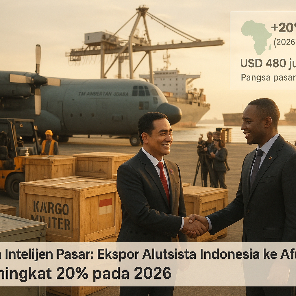 Data Intelijen Pasar: Ekspor Alutsista Indonesia ke Afrika Meningkat 20% pada 2026