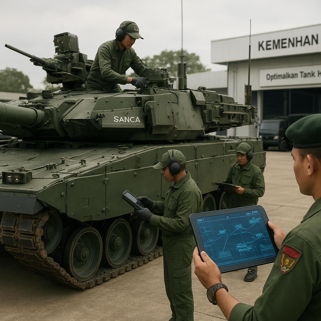 Kemenhan Optimalkan Kebutuhan Tank Medium Harimau II dengan Teknologi APS dan Battle Management System
