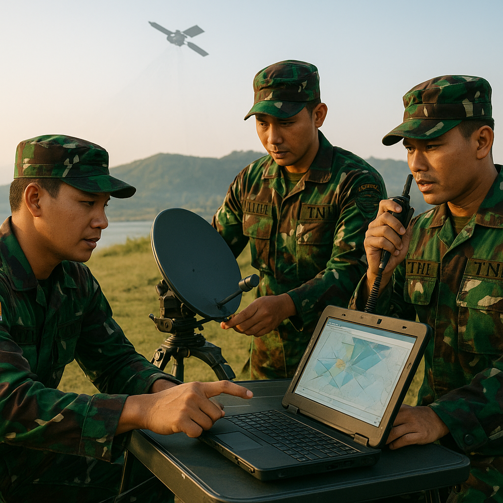 Integrasi Sistem Communication Satellite untuk Operasi Teritorial TNI